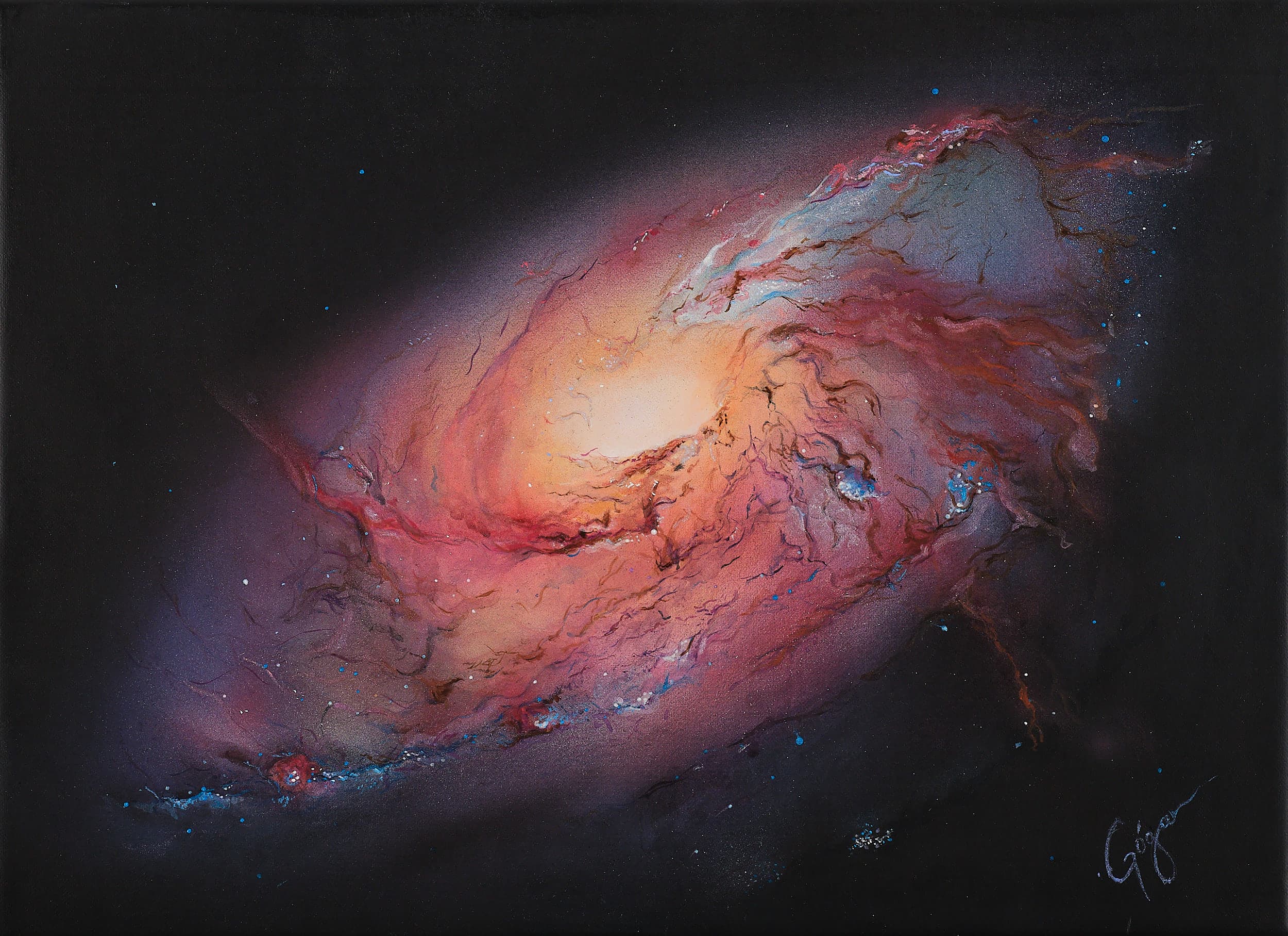 Contemporary figurative painting by Pilar Gógar